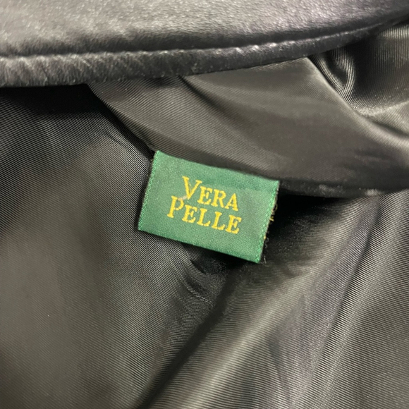 Gerard Vintage Italian Leather, Buttons/Belted Trench Coat. Black WM size 46. - Picture 3 of 10